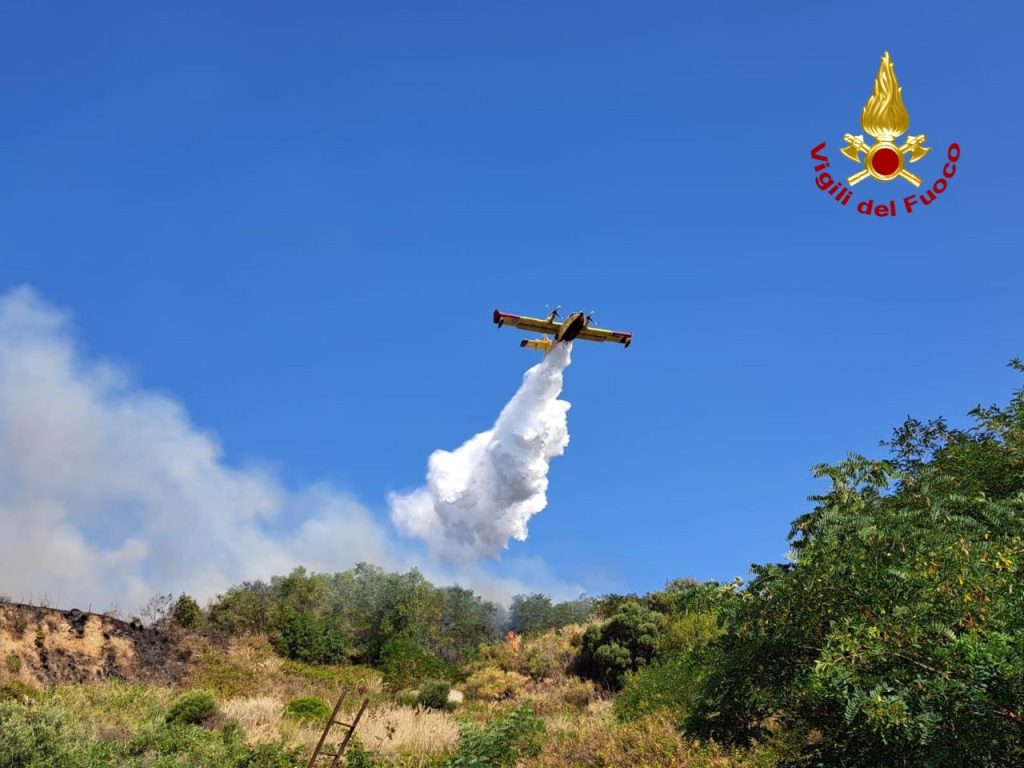 vigili del fuoco incendio