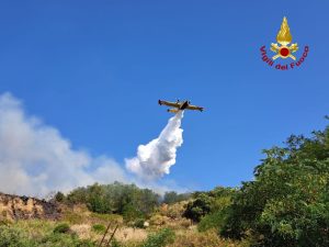vigili del fuoco incendio