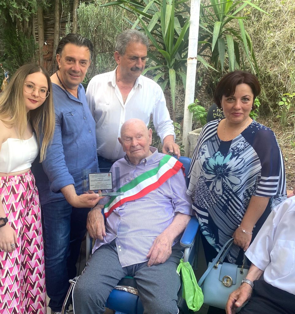 100 anni vincenzo tripodi