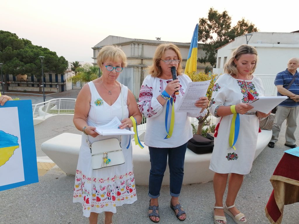 Commemorazione reggio indipendenza ucraina