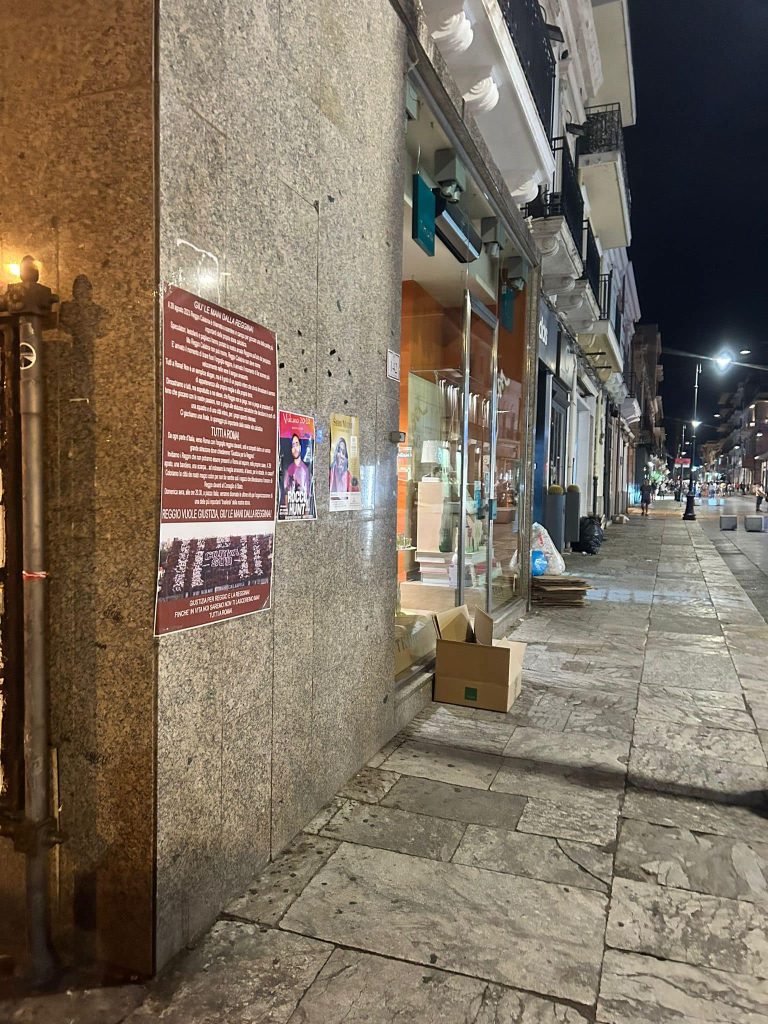 Comunicato Curva Sud per le vie della città