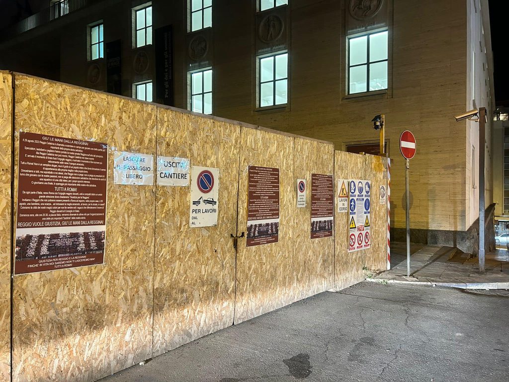 Comunicato Curva Sud per le vie della città