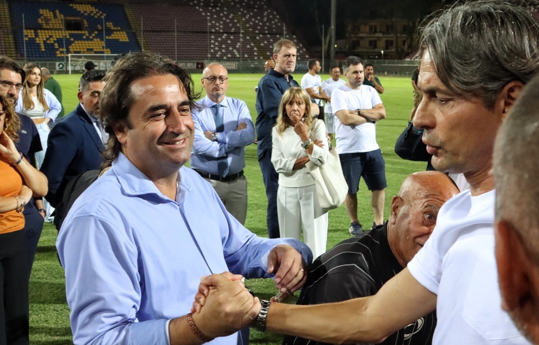 Iniziativa Reggina al Granillo Inzaghi e Latella