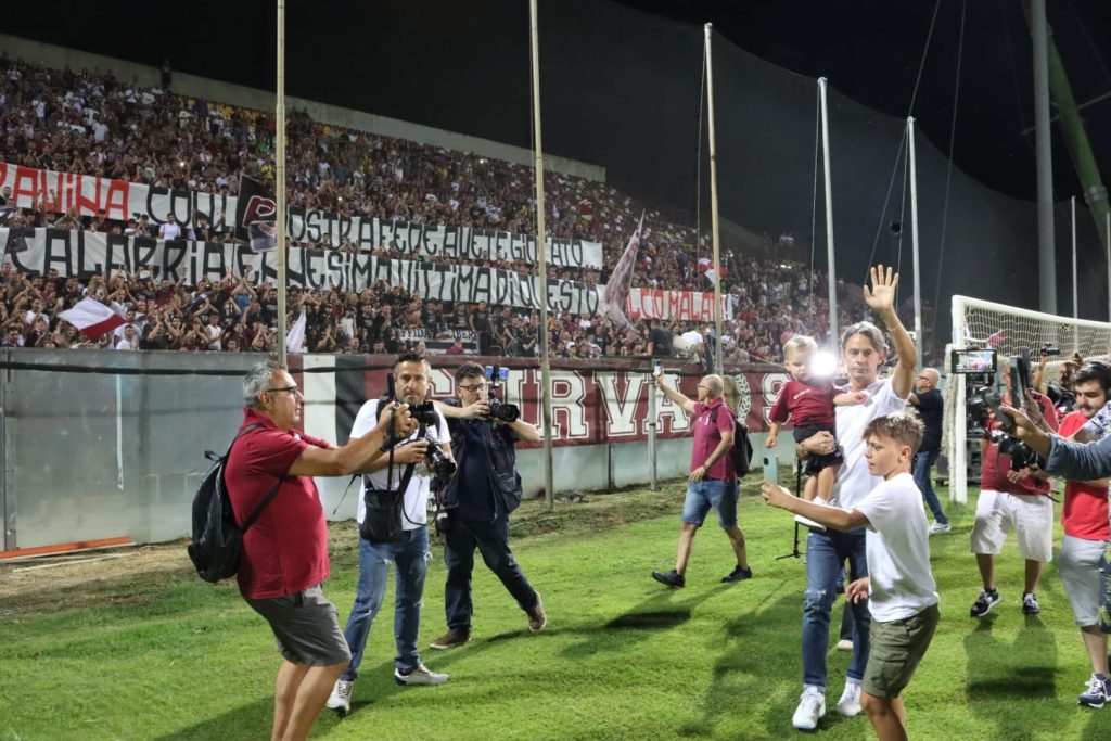 Iniziativa Reggina al Granillo Inzaghi