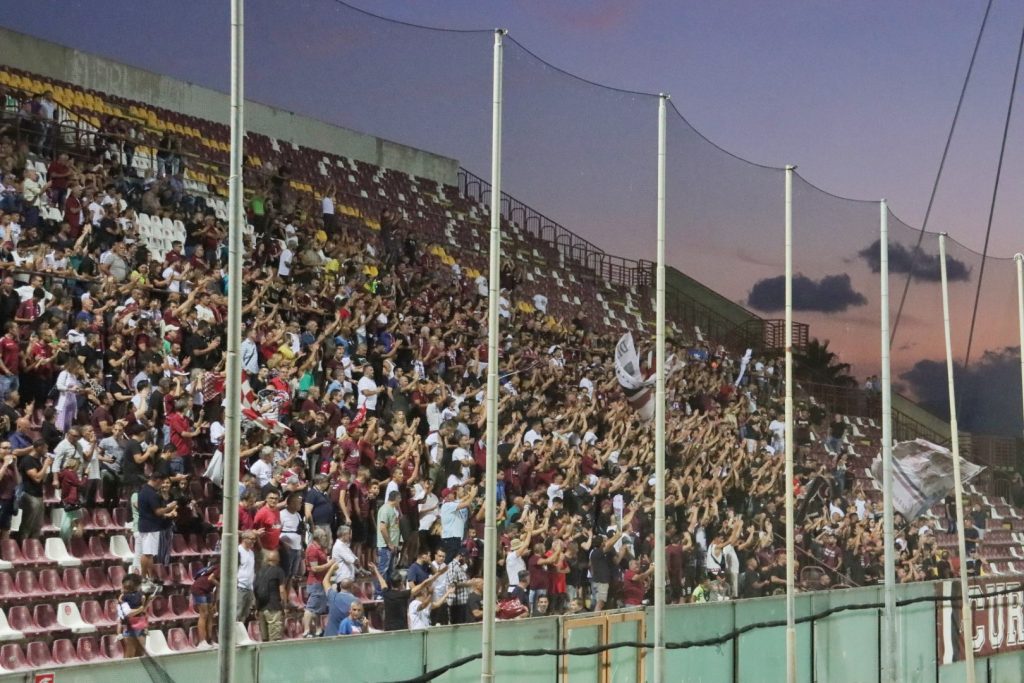 Iniziativa Reggina al Granillo Tifosi Curva Sud