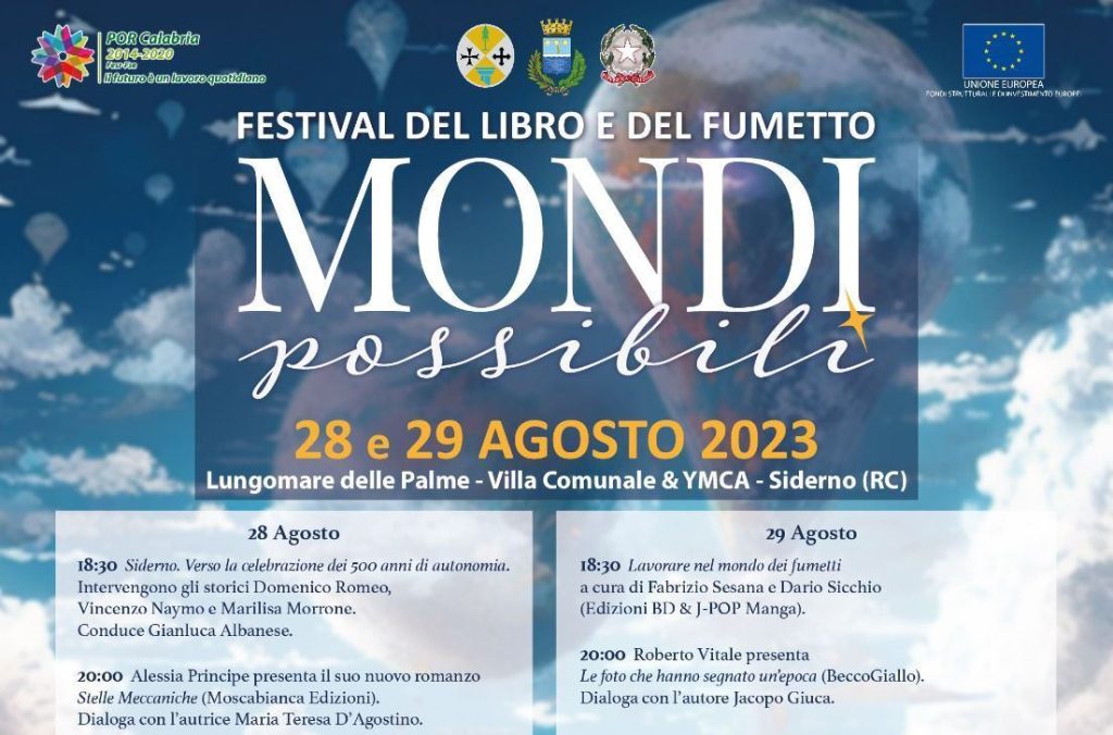 Locandina Festival Libro e Fumetto a Siderno