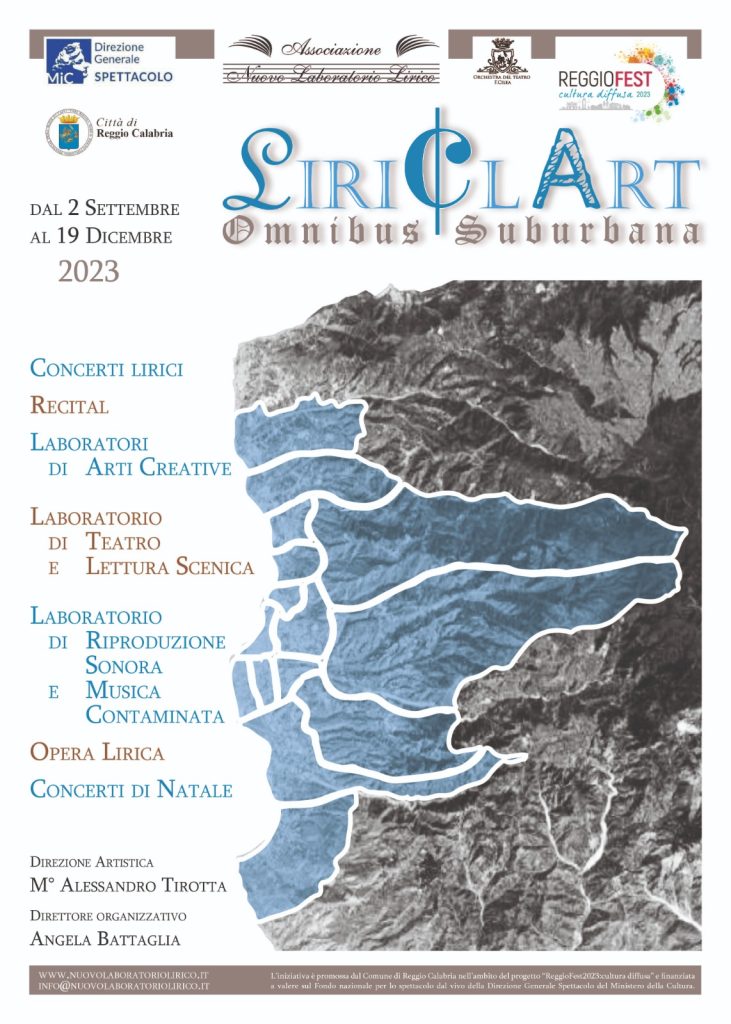Manifesto generale LiriClArt Omnibus Suburbana