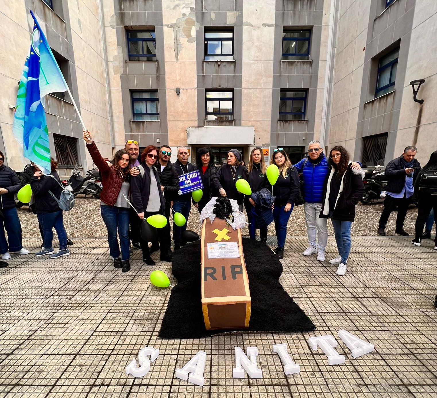 Recente protesta del Nursind Messina