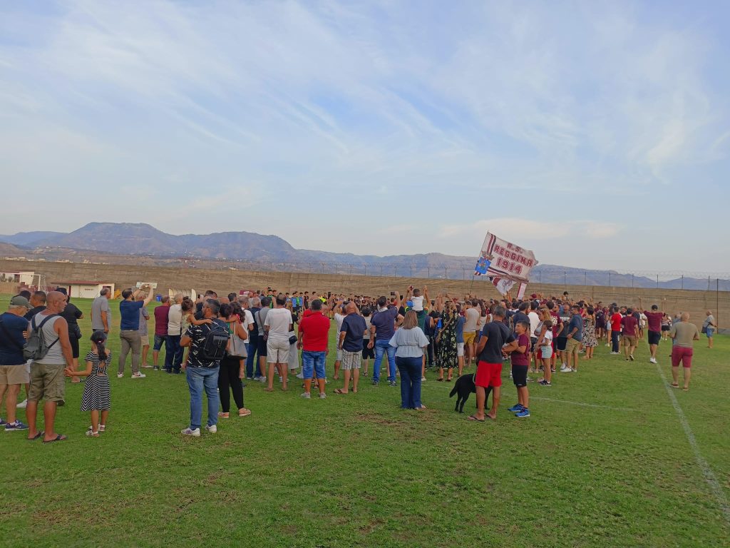 Tifosi Reggina al Sant'Agata