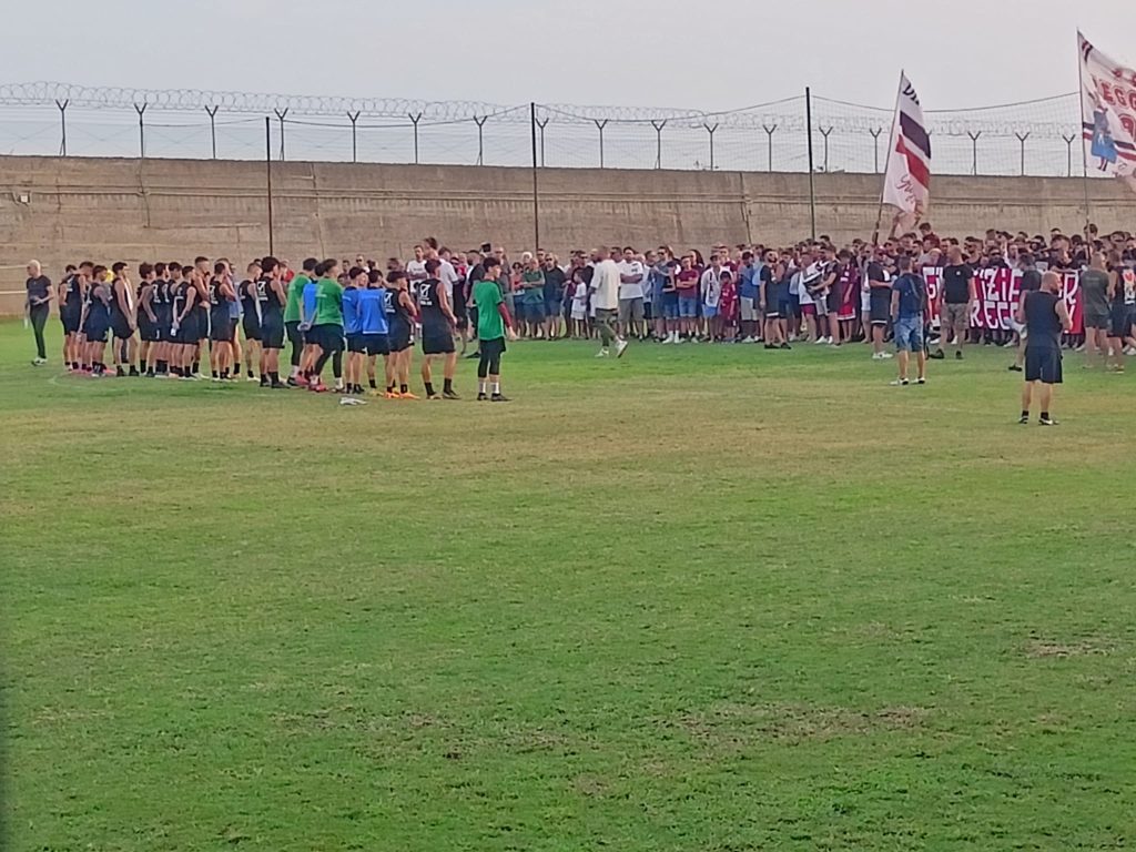 Tifosi Reggina al Sant'Agata