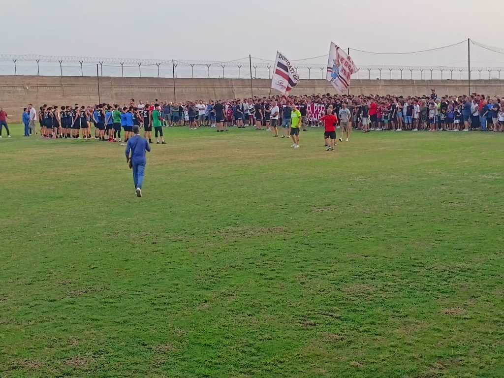 Tifosi Reggina al Sant'Agata