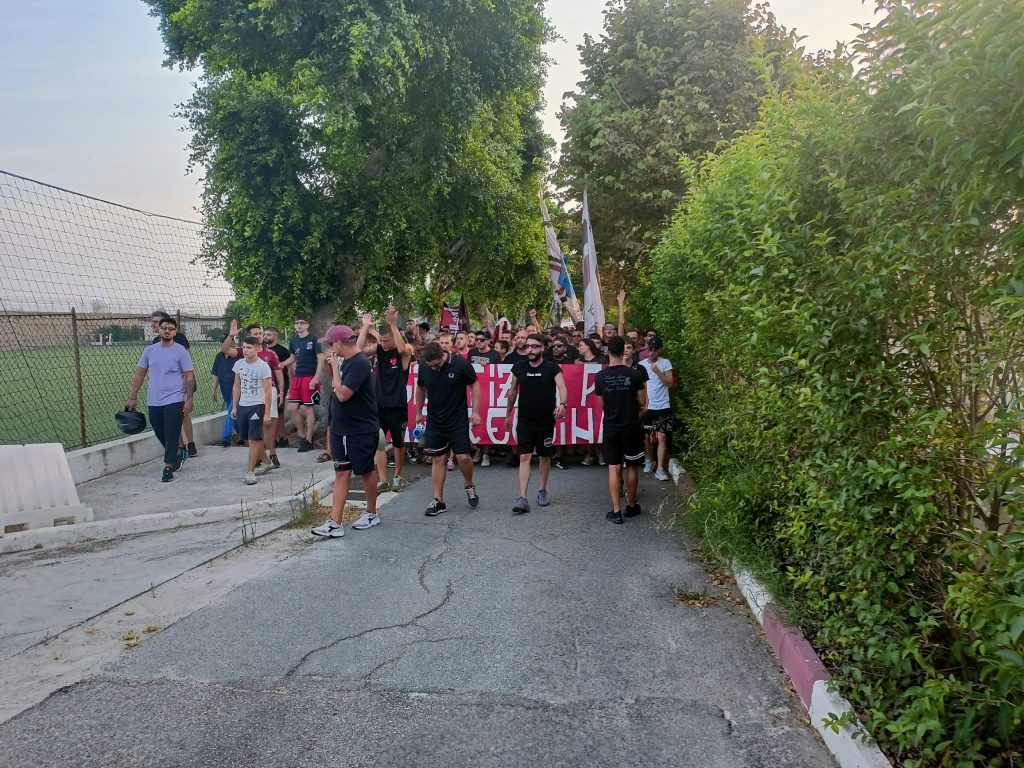 Tifosi Reggina al Sant'Agata