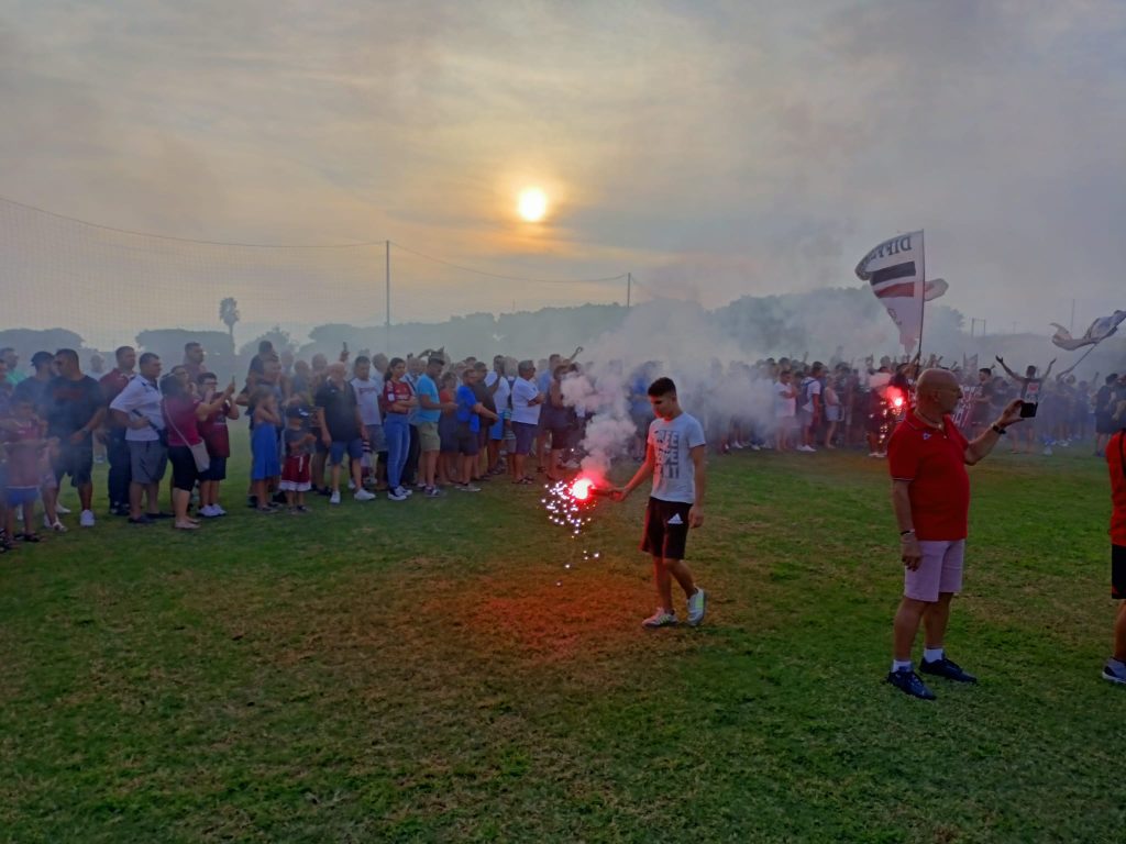 Tifosi Reggina al Sant'Agata