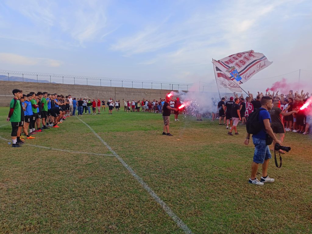 Tifosi Reggina al Sant'Agata