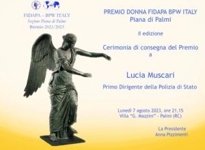 Premio donna Fidapa Palmi