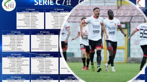 calendario serie c e acr messina
