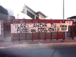ilari striscione curva sud