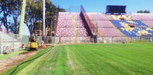 lavori illuminazione stadio granillo