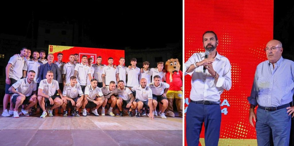 presentazione acr messina con sindaco basile