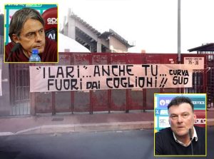 reggina inzaghi taibi striscione tifosi ilari