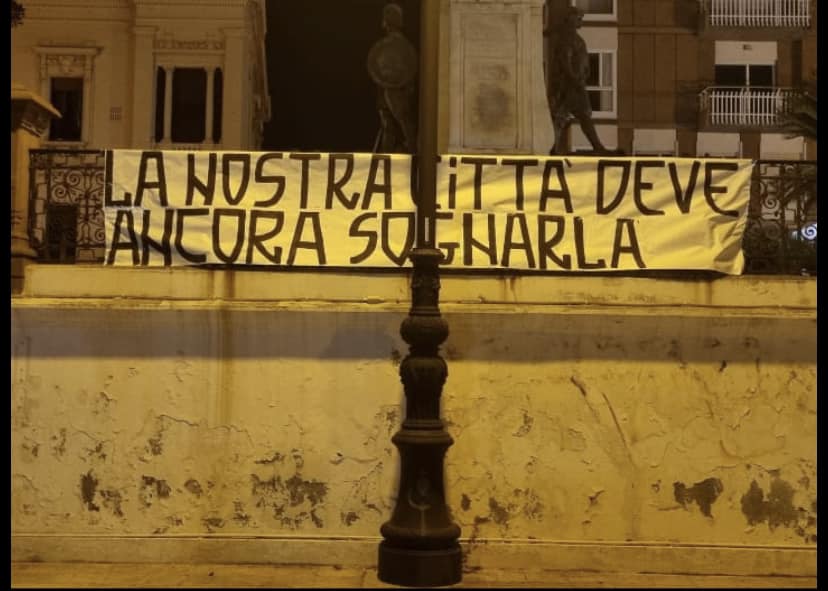 striscione ultrà Reggina