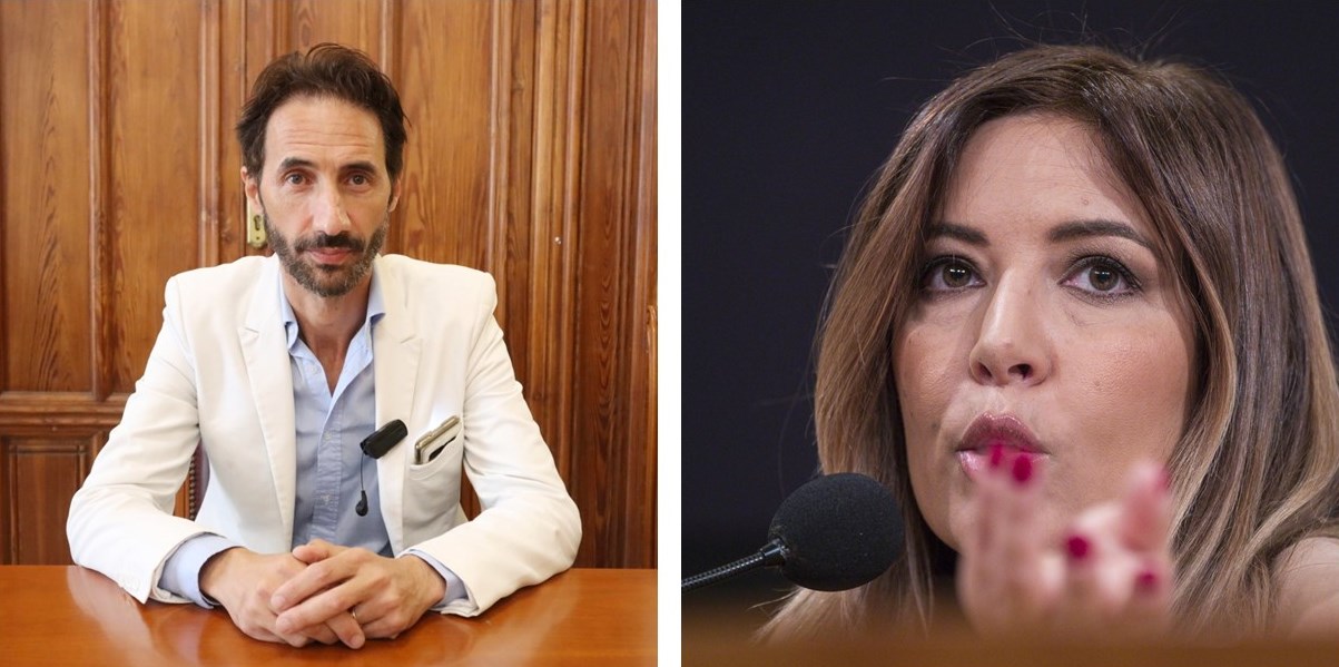 Alessandro Arena e Selvaggia Lucarelli