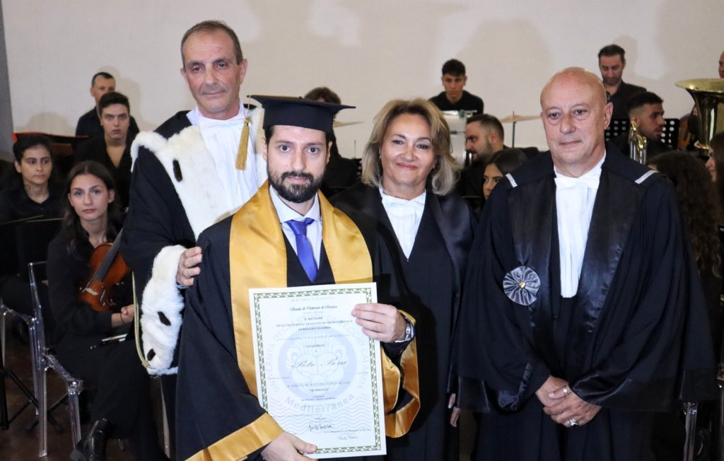 Cerimonia di Consegna Pergamene ai neo Dottori di Ricerca mediterranea