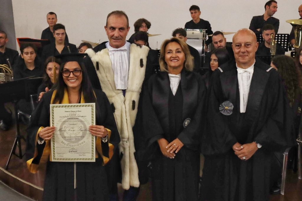 Cerimonia di Consegna Pergamene ai neo Dottori di Ricerca mediterranea