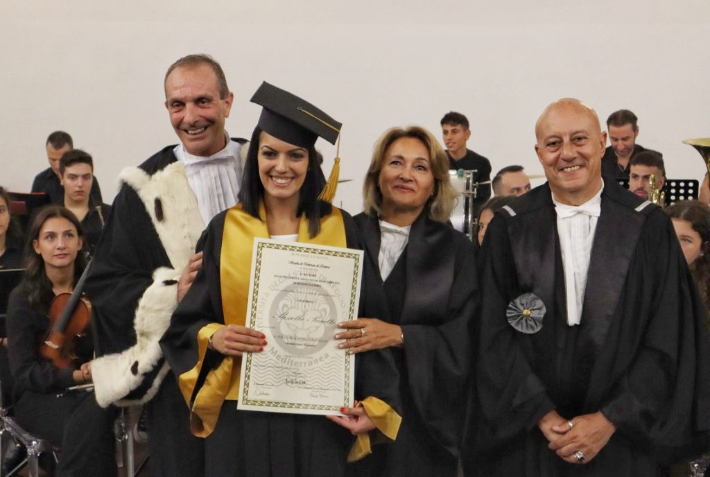 Cerimonia di Consegna Pergamene ai neo Dottori di Ricerca mediterranea