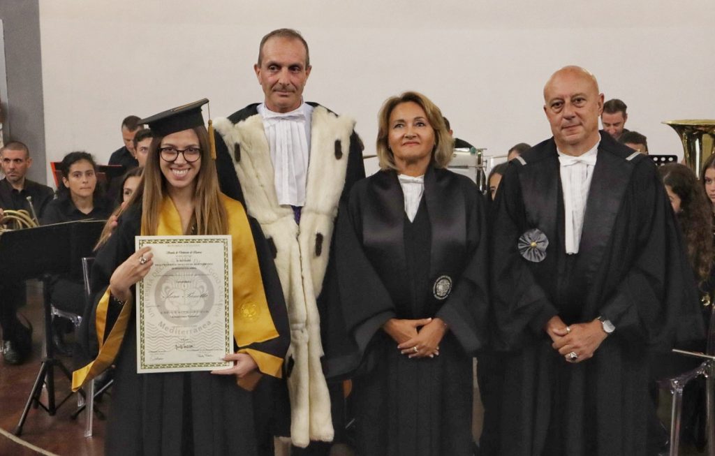 Cerimonia di Consegna Pergamene ai neo Dottori di Ricerca mediterranea