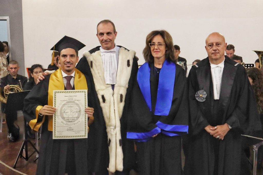 Cerimonia di Consegna Pergamene ai neo Dottori di Ricerca mediterranea