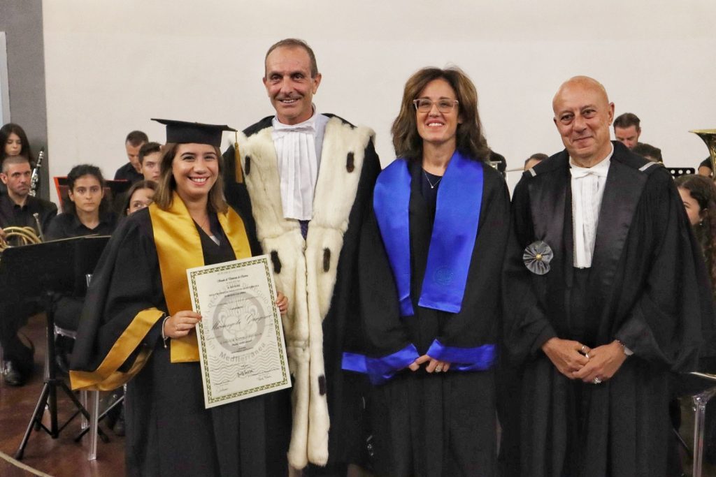 Cerimonia di Consegna Pergamene ai neo Dottori di Ricerca mediterranea