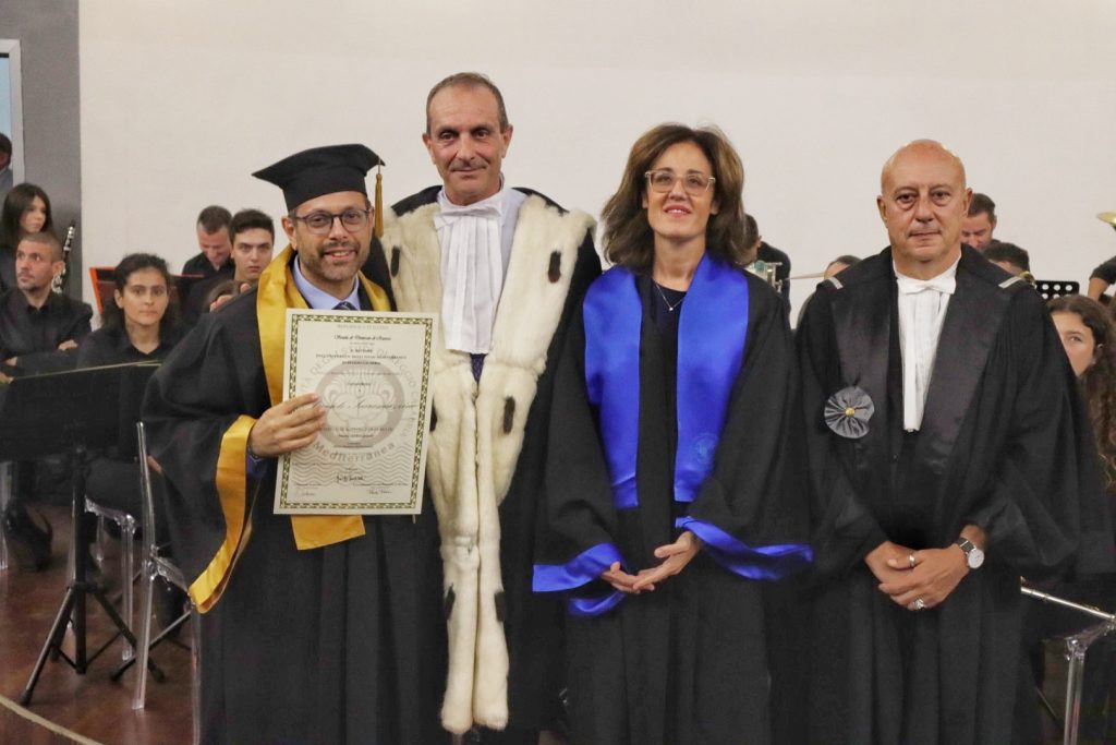 Cerimonia di Consegna Pergamene ai neo Dottori di Ricerca mediterranea