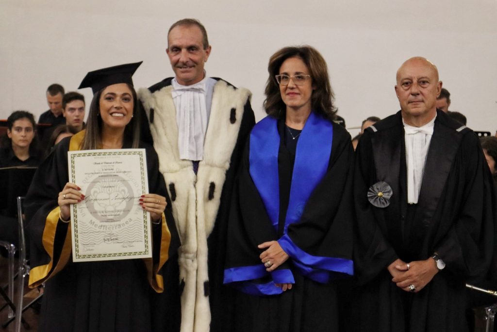 Cerimonia di Consegna Pergamene ai neo Dottori di Ricerca mediterranea