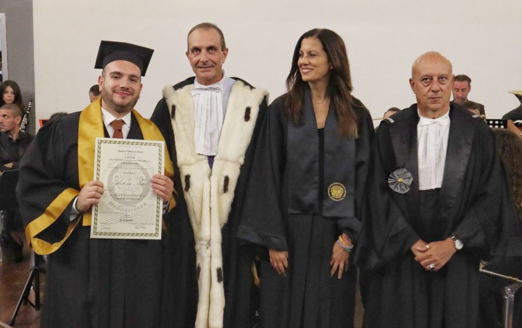 Cerimonia di Consegna Pergamene ai neo Dottori di Ricerca mediterranea