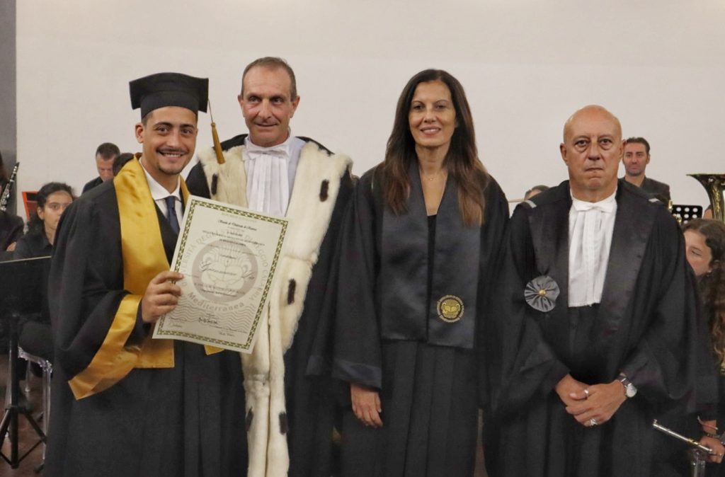 Cerimonia di Consegna Pergamene ai neo Dottori di Ricerca mediterranea