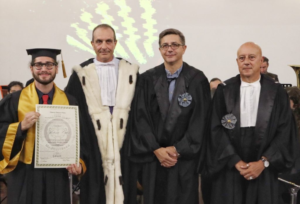 Cerimonia di Consegna Pergamene ai neo Dottori di Ricerca mediterranea