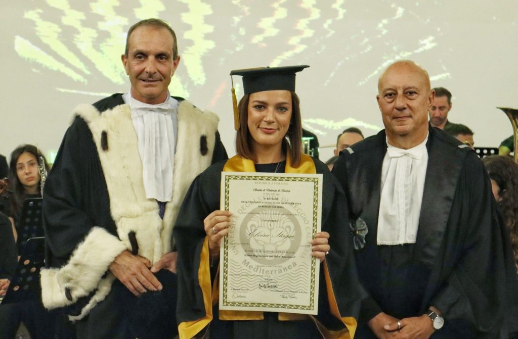 Cerimonia di Consegna Pergamene ai neo Dottori di Ricerca mediterranea