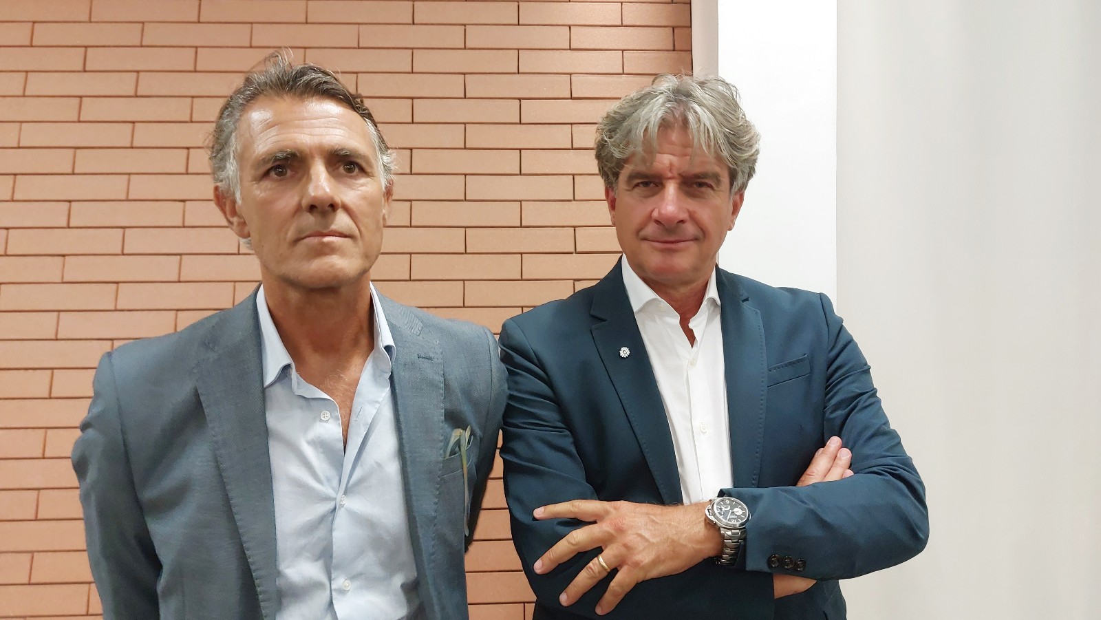 Dirigenza Reggina Ds Pellegrino e Direttore Area Tecnica Bonanno