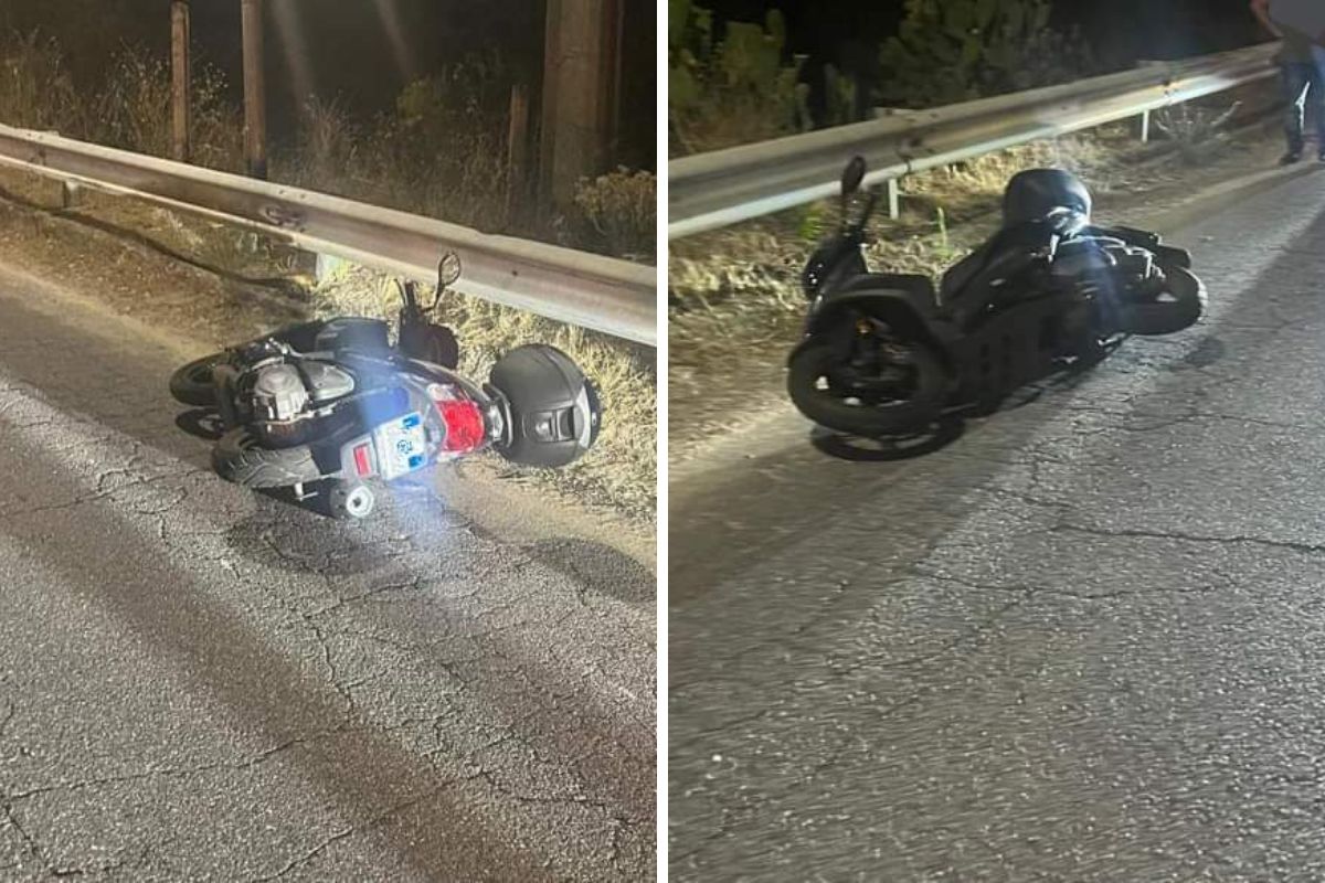 Moto a terra