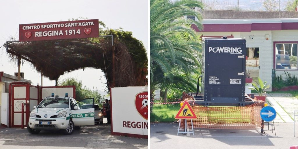 Polizia al Sant'Agata per installazione gruppo elettrogeno