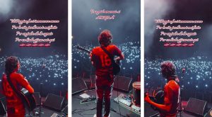 Simone Quartuccio canta inno Reggina