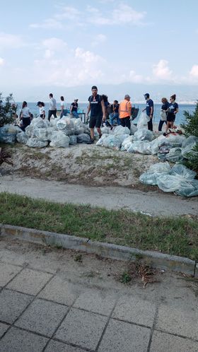 catona pulizia spiaggia