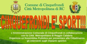 cinquefrondi è sport