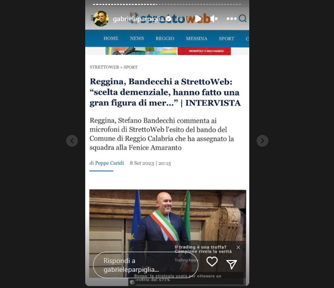gabriele parpiglia strettoweb