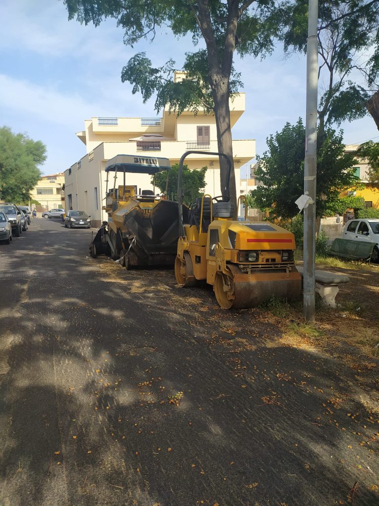 lavori stradali catona