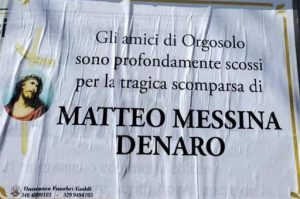 manifesti funebri messina denaro