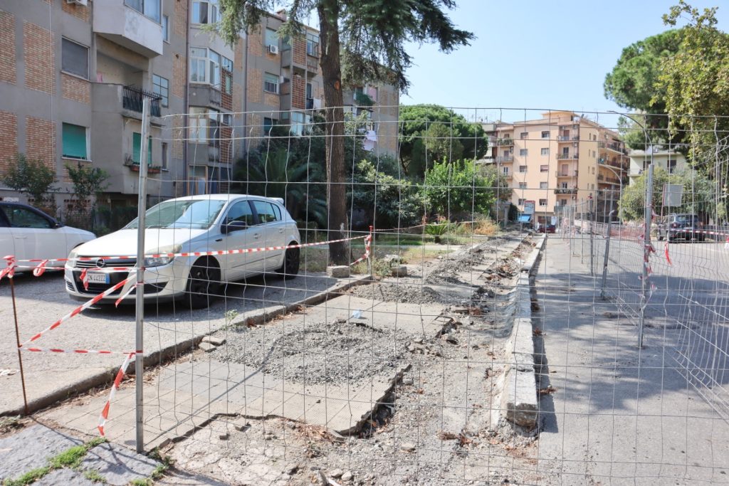 pista ciclabile viale Aldo Moro