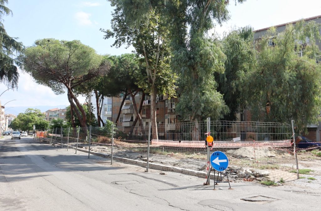 pista ciclabile viale Aldo Moro