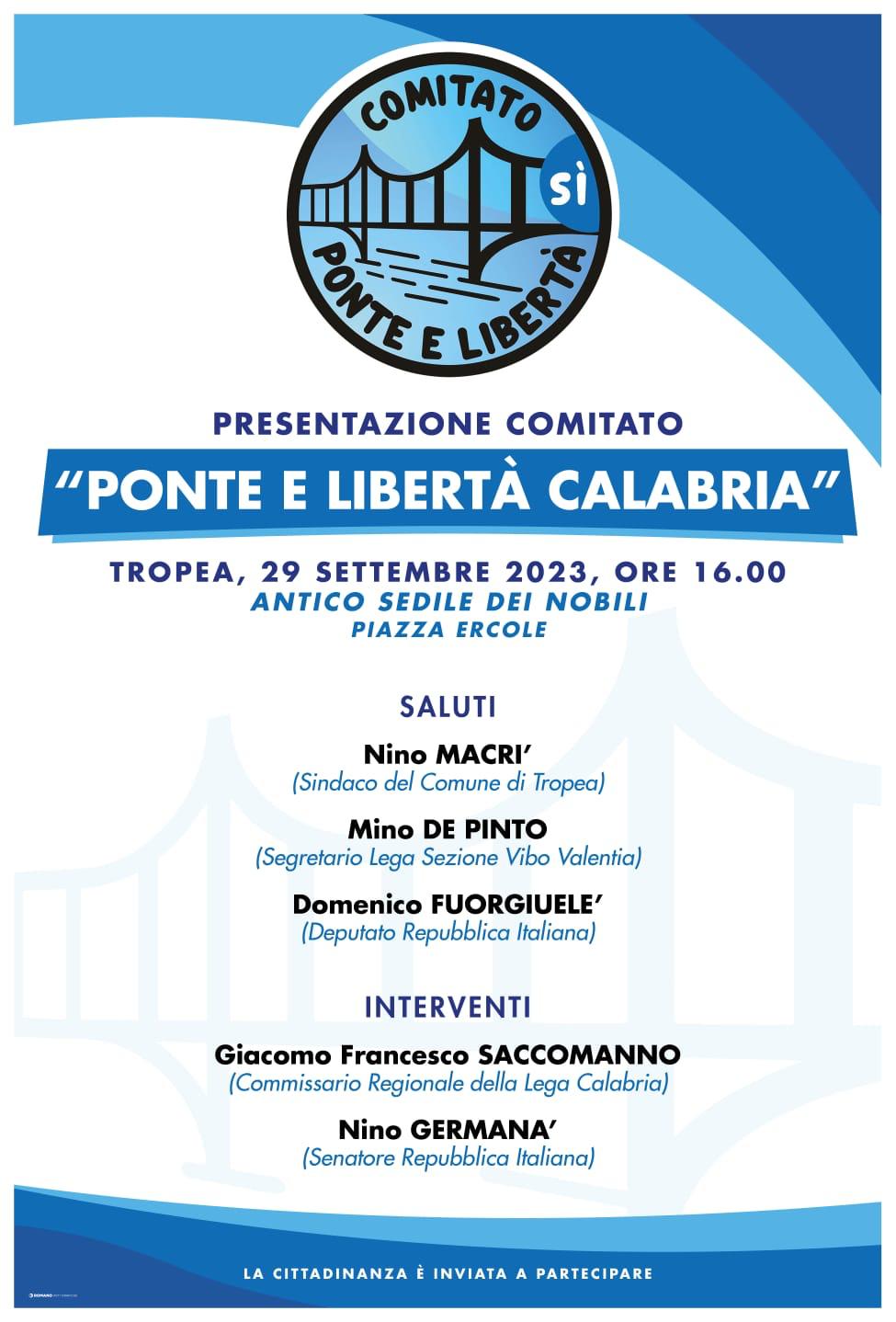 ponte e libertà calabria